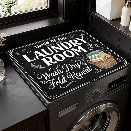 Tapis Sécheuse et Couverture Housse Machine à Laver 60 SUPERDANT