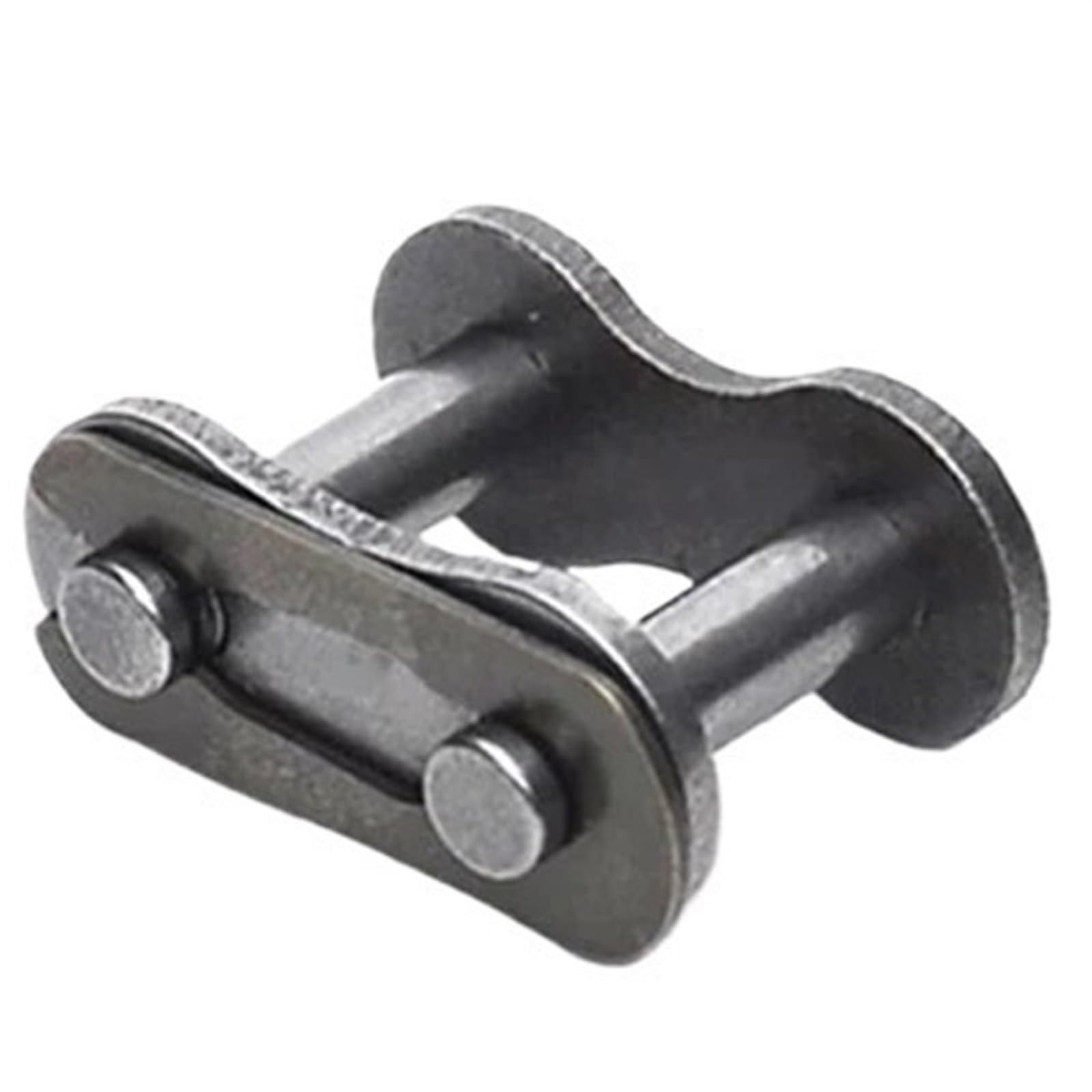 Generic Pitch 8mm 05B-1 Carbon Steel Roller Chain/Chain Connector, Chain Half/Full Buckle Roller, Industrial Chain Join Buckle MINGPING (Size : Closed Connector-2Pc), ENCKGEQNB-CLOSEDCONNECTOR-2PC