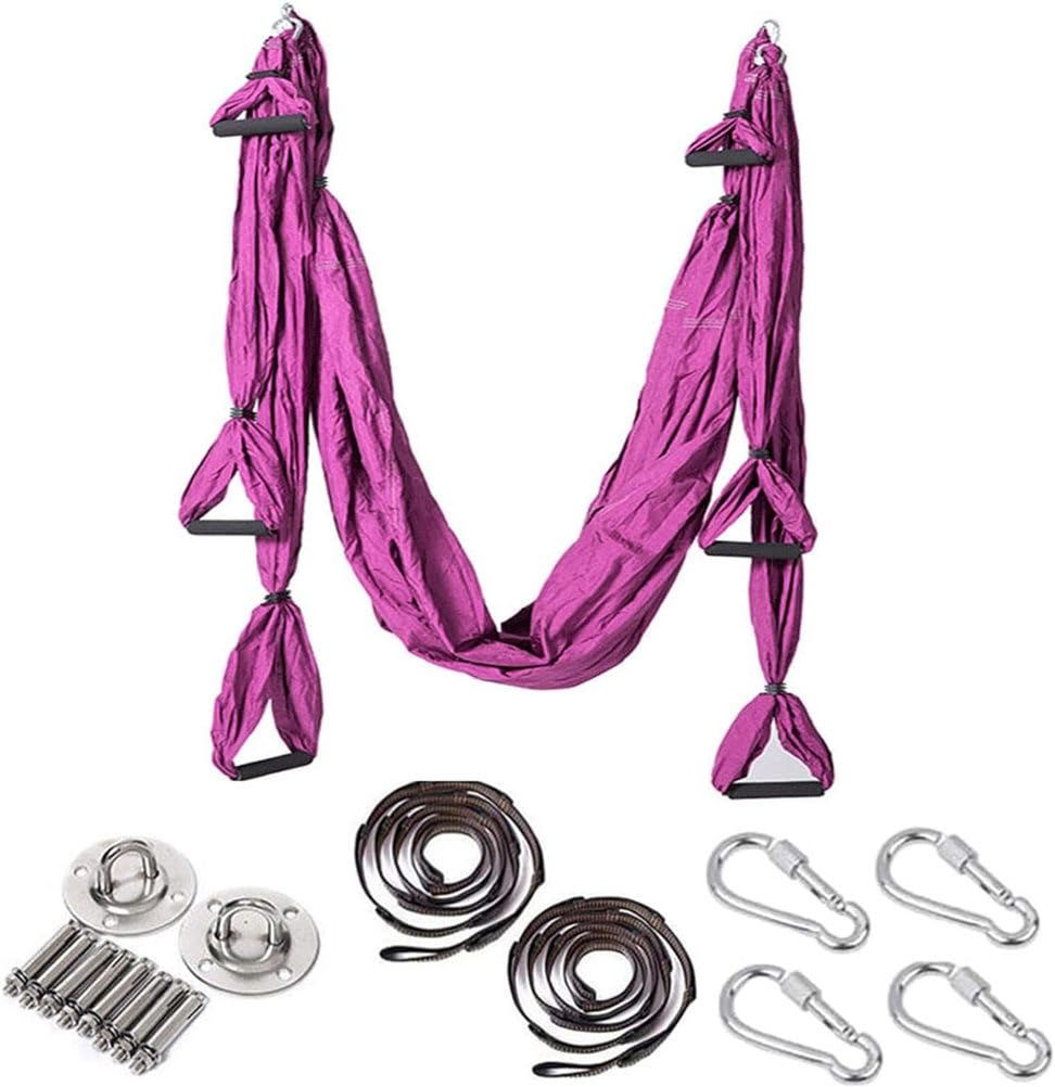 Juego De Columpio para Yoga, Equipo AéReo De La Mosca De La InversióN De La Honda, Hamaca Antigravedad De La Yoga, Herramientas De Yoga para Acrobacias
