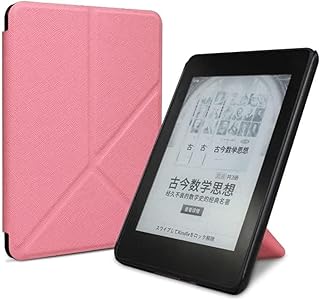 حافظة حماية من ايكو لكيندل بيبروايت الجيل 12 (2024)، جراب مصنوع من السيليكون باللون الوردي