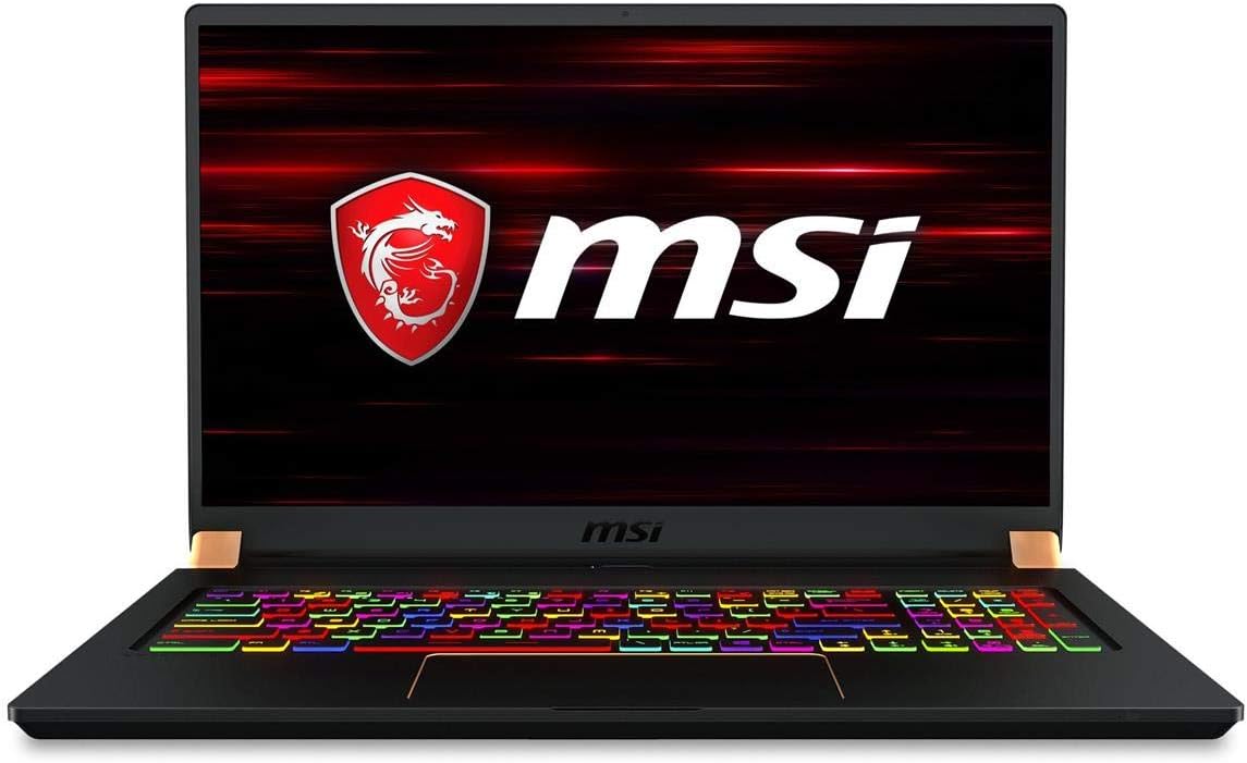 GS75 Stealth 10SFS-035 17.3" 300Hz 3ms Ultra Thin and Light Gaming Laptop Intel Core i7-10750H RTX 2070 Super 32GB 512GB NVMe SSD Win10PRO VR Ready