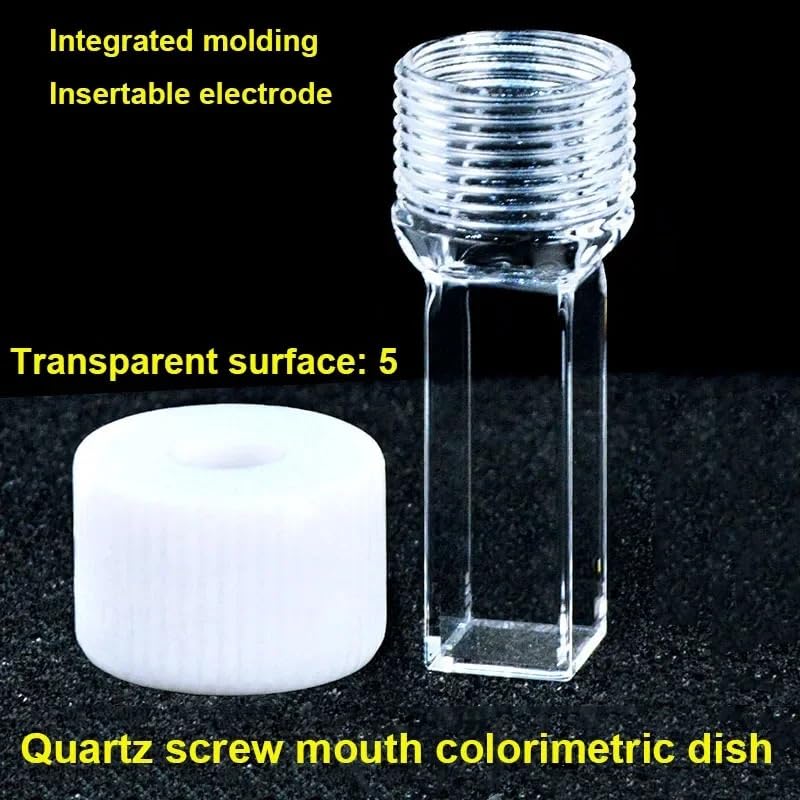 10 mm Quarz-Spiralrillen-Kolorimetrieschale – 3,5 ml, kompatible Laborausrüstung