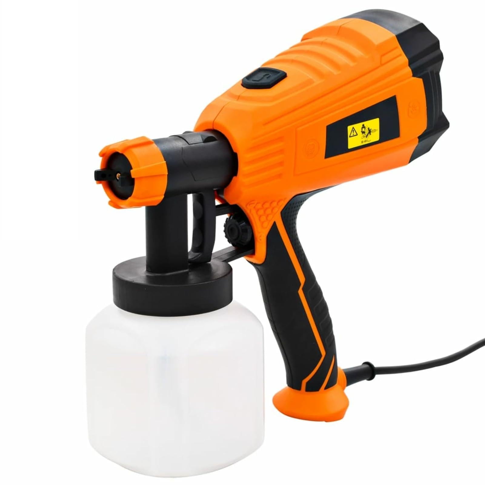 ARKEM Pistola de Pintura eléctrica con 3 tamaños Boquilla 500W 800ml Cabina Pintura Portatil