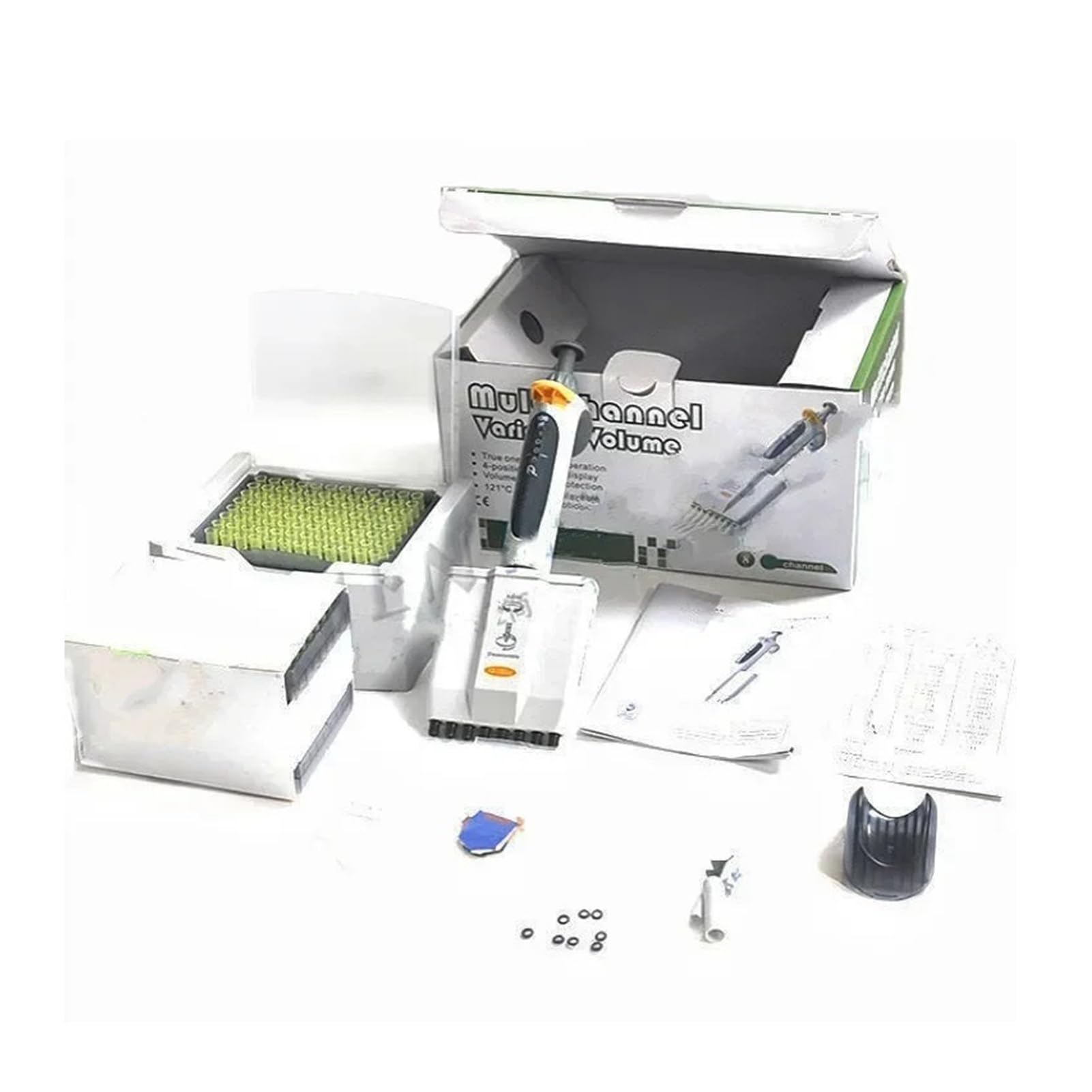 pipeta de laboratorio Micropipetas multicanal de volumen variable(30-300ul 12-channel)