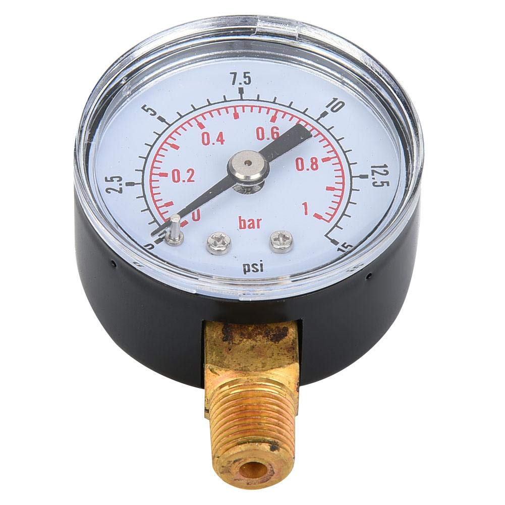 Generic Air Gauge, Water Pressure Gauge, Pressure Gauge Mechanical Pressure Gauge 1/8inch(0-15psi,0-1bar) (B0CBCGPCR4) Amazon Price History, Amazon Price Tracker
