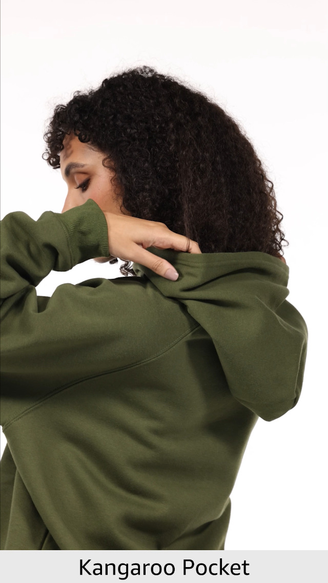 SAFRISIOR Oversized Hoodies for Women and Men Couples Fleece Basic