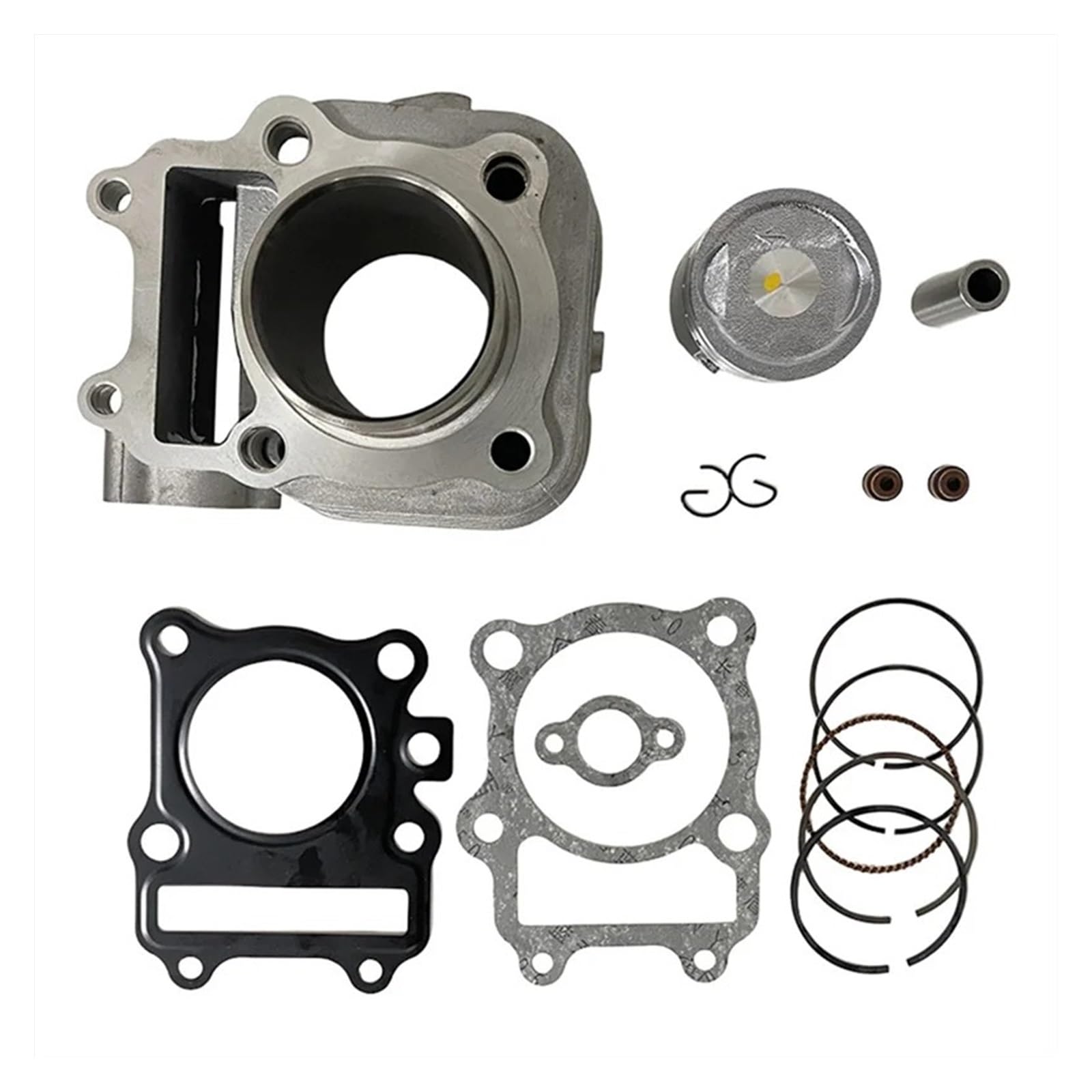Cilindro Pistone Kit All'avanguardia-Per Suzuki Per GS125 GN125 EN125 GZ125 DR125 AN125 125Cc 52Mm Motore Motociclo Cilindro Pistone Kit Sostituzione