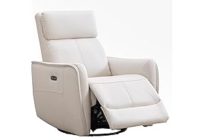 ANJ Power Rocker Glider Recliner Sofa Reclining Nursery Rocker Chair