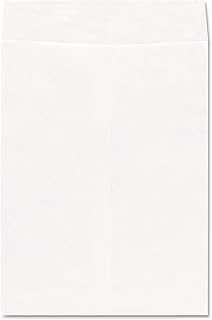 Universal 19006 Tyvek Envelope, 9 x 12, White, 100/Box