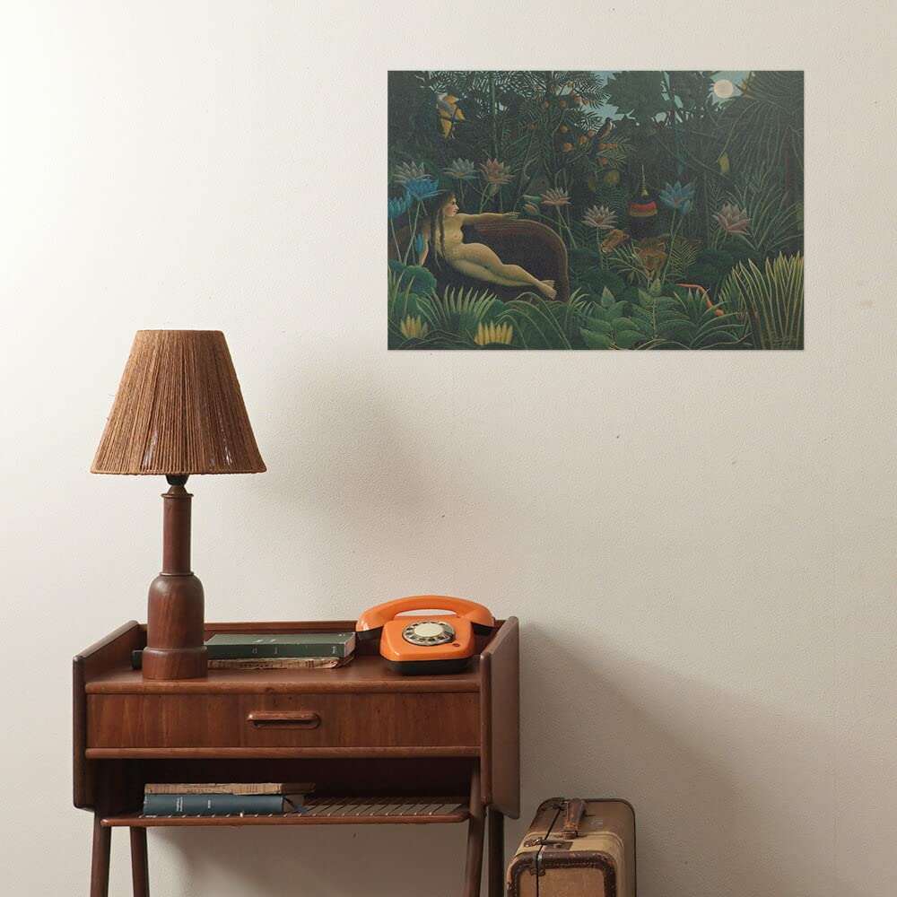 Amazon.co.jp: 壁紙屋本舗 アートポスター アンリ ルソー 夢 Mサイズ