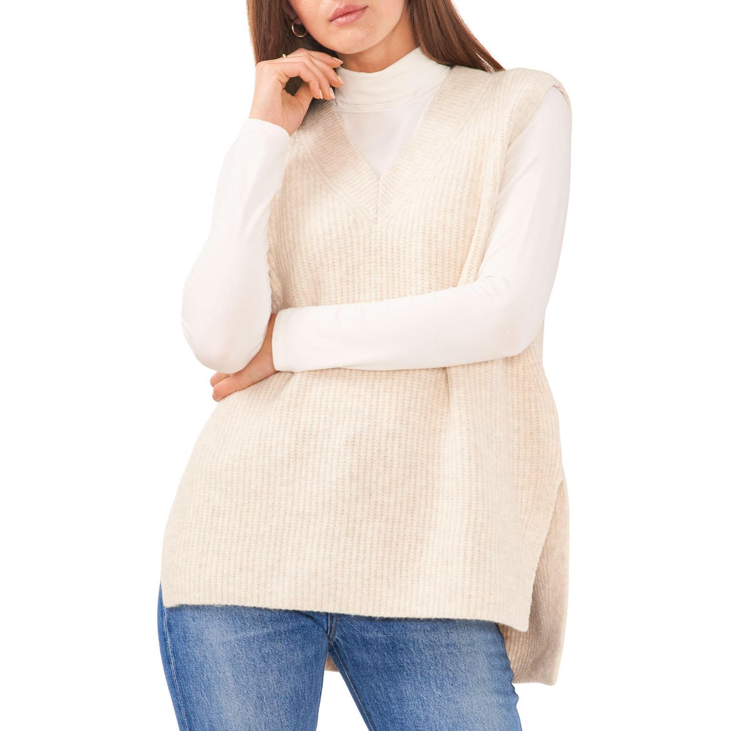 Vince CamutoLadies Oversized Vest