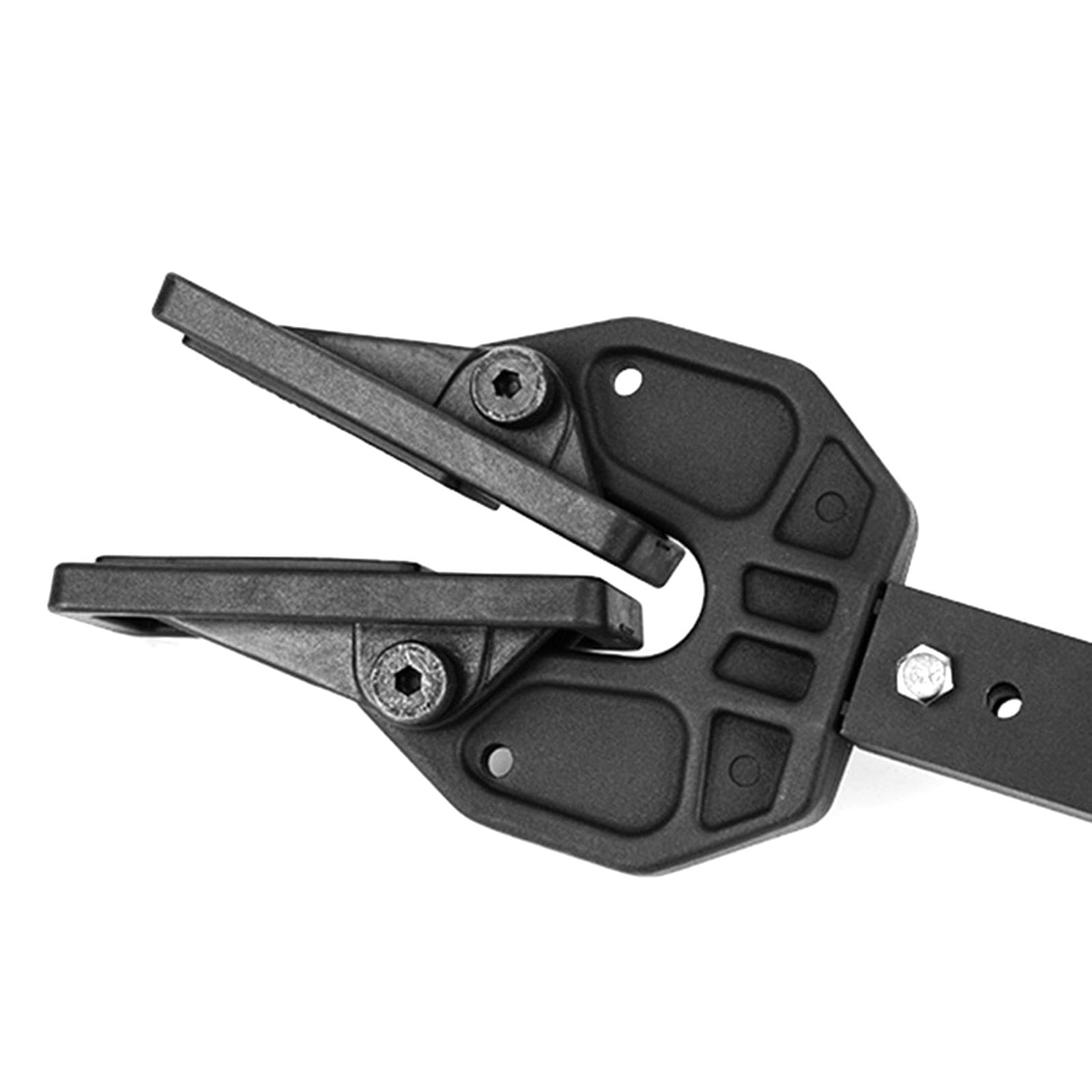 F Fityle Support de Moteur de Bateau réglable pour Tableau arrière, Robuste, avec tête Composite, 58,4 cm à 103,5 cm