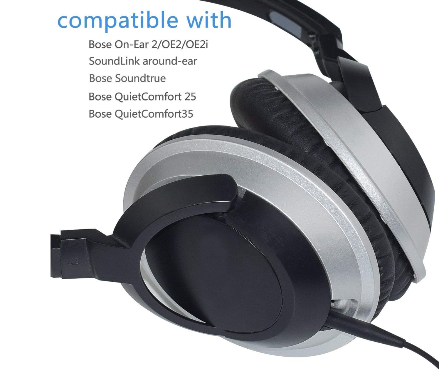 Remplacement Câble Audio Câble Aux 3,5mm à 2,5mm pour Casque | Compatible avec Bose 700 Quietcomfort 25 QC25 35 QC35 QC35II 45 QC45 JBL Tune 710BT 660NC 760NC