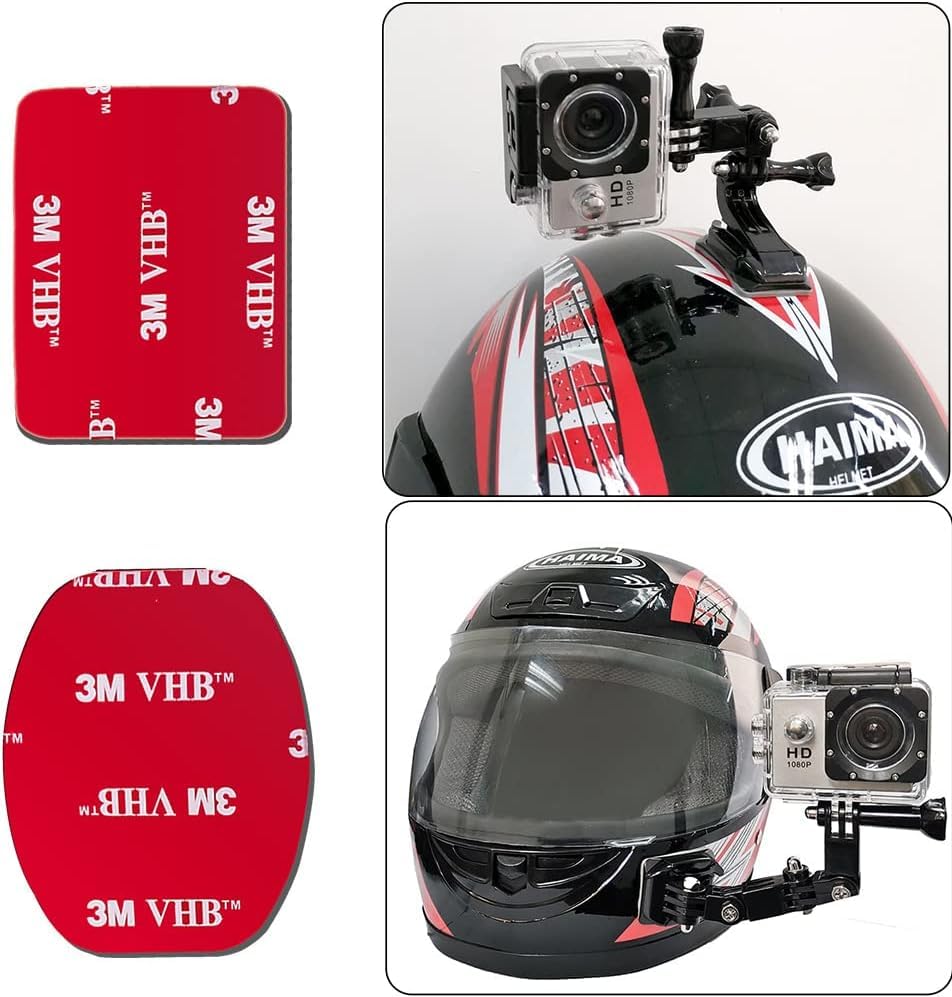 Micros2u Double Sided 3m Sticky Adhesive Pads 10 Pack Gopro