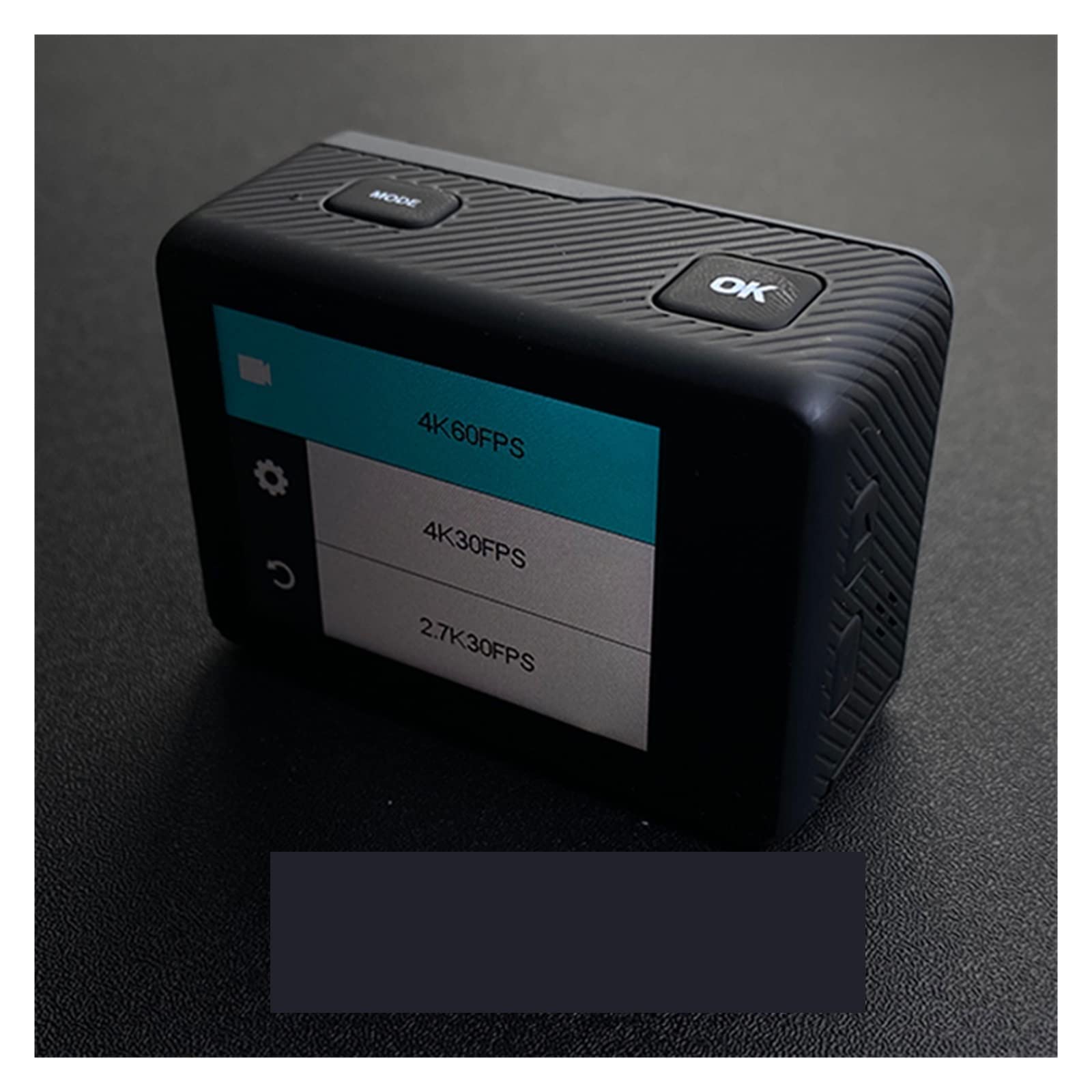 Action Cam, 4K / 60FPS Action Camera impermeabile Anti-shake Action Camera con schermo di controllo remoto Videocamera subacquea sportiva Registratore di unità ,All'aperto, Sport, Video(With 64G Card,