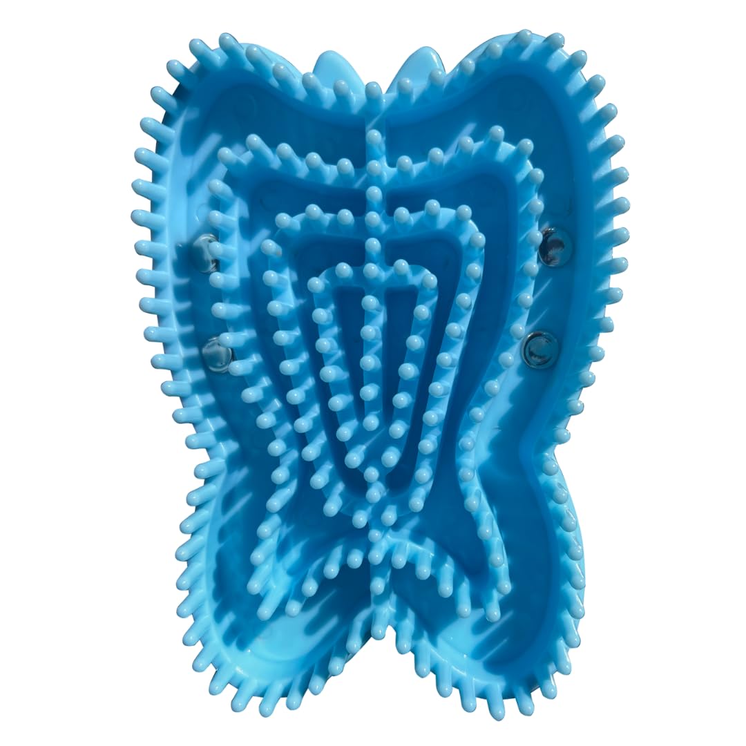 Epona Wondrous Butterfly Groomer Horse Grooming Tool (Blue)