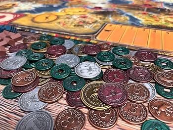 Amazon | Stonemaier Games:メタルコイン (鎌と探検) | ゲーム