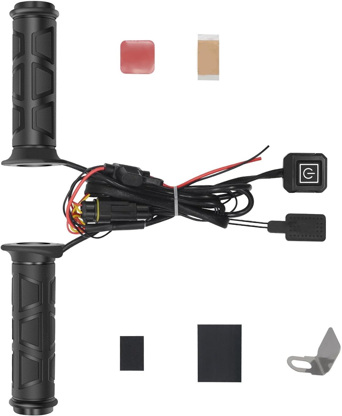 3 Gear Temperature Adjustable Heated Grips Handlebar Heater Heated Grip Warmers Heated Hand Grips