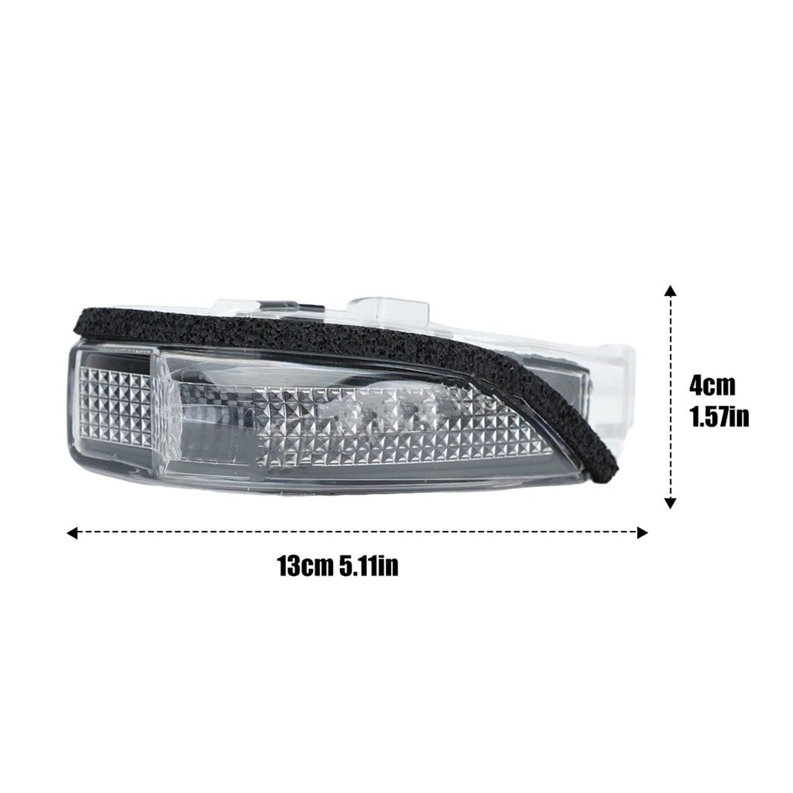 Coche Luz Intermitentes Lámpara Indicadora Señal Giro Repuestos Automóviles Espejos Retrovisores Laterales Externos Luz para Toyota AURIS para Avensis C-HR Verso 2012-2019 Laterales Espejo Luz(1 par
