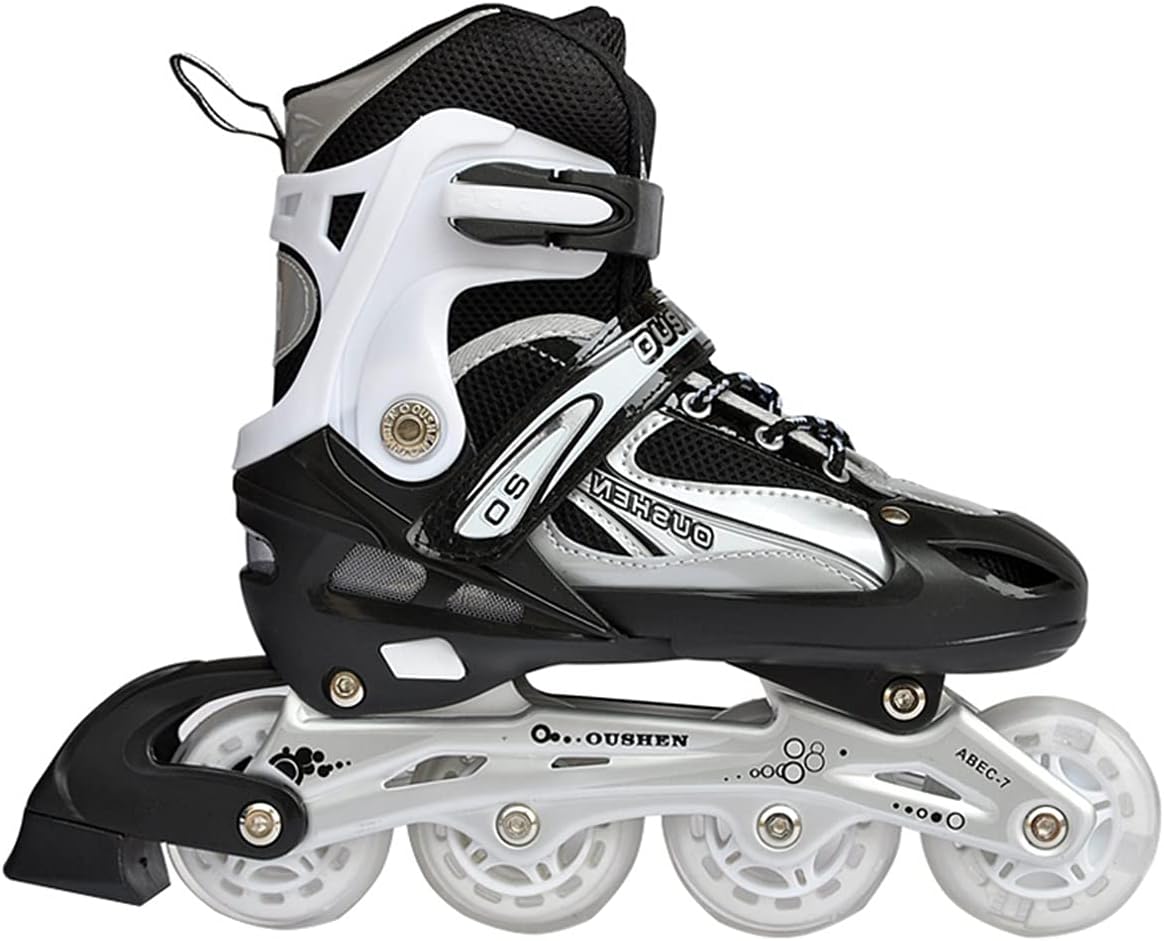 mfwwewe Inline Skates Adult Men and Women Single Row