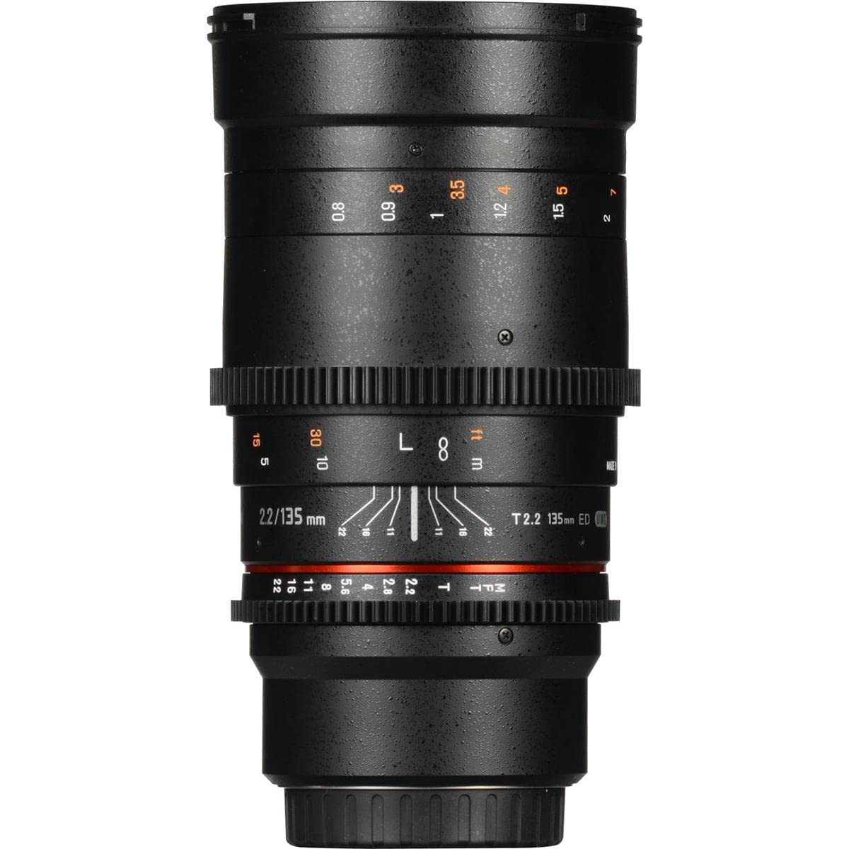 Rokinon Cine DS 135?mm t2.2?Ed UMC望遠Cineレンズ ブラック DS135M-NEX 135mm-t22-full-frame-telephoto