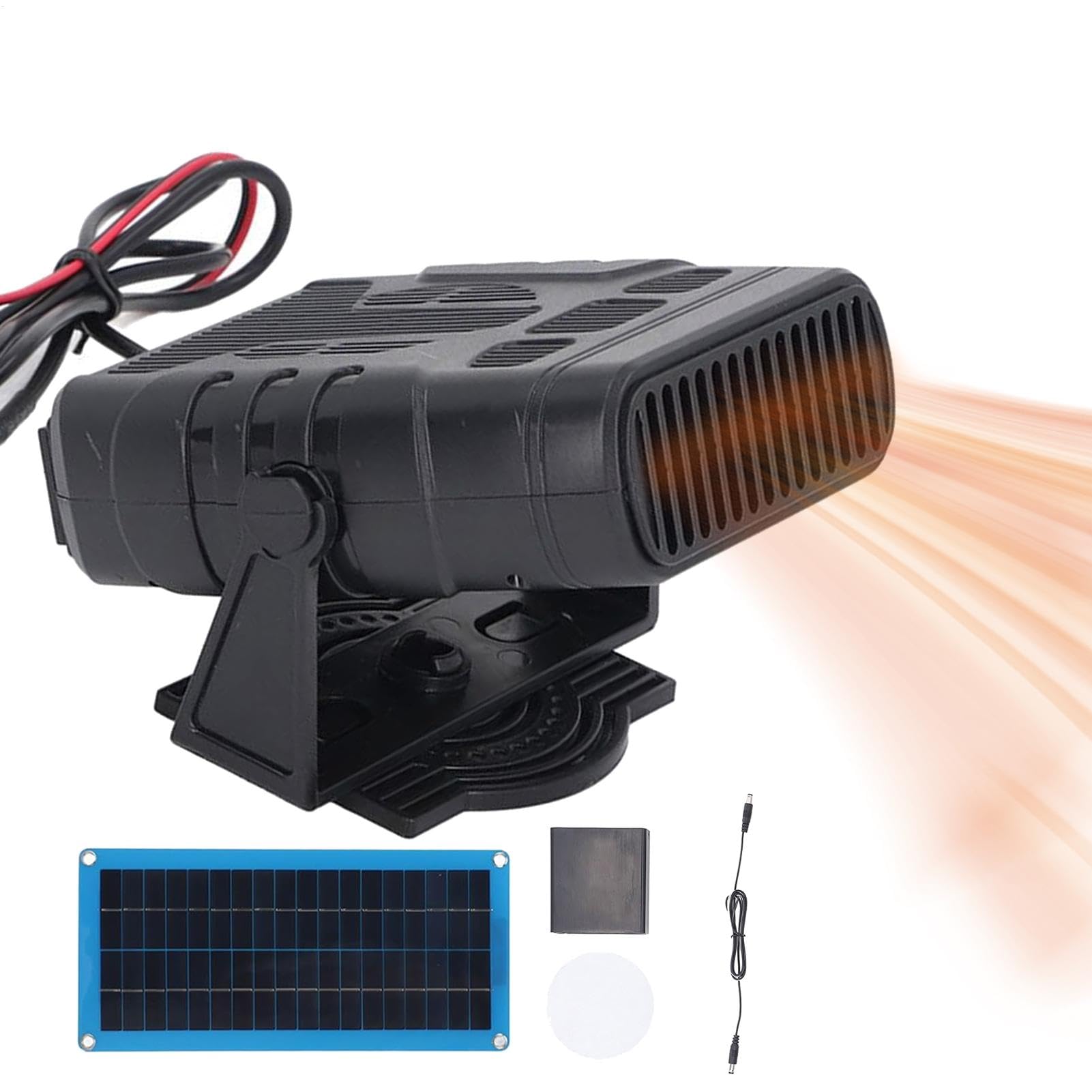 Chauffage Solaire Solar Powered Heater, Solar Heater For Chicken Coop, Solar  Chicken Coop Heater, Solar Greenhouse Heater, Solar Panel Kit With Overheat  Protection, For Drying Heating Pet House Warm Wind Gear(20W Lampe, image size:1601x1601