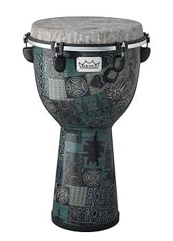 Amazon.com: Remo DJ-6112-32 Apex Djembe Drum - Green Kinte