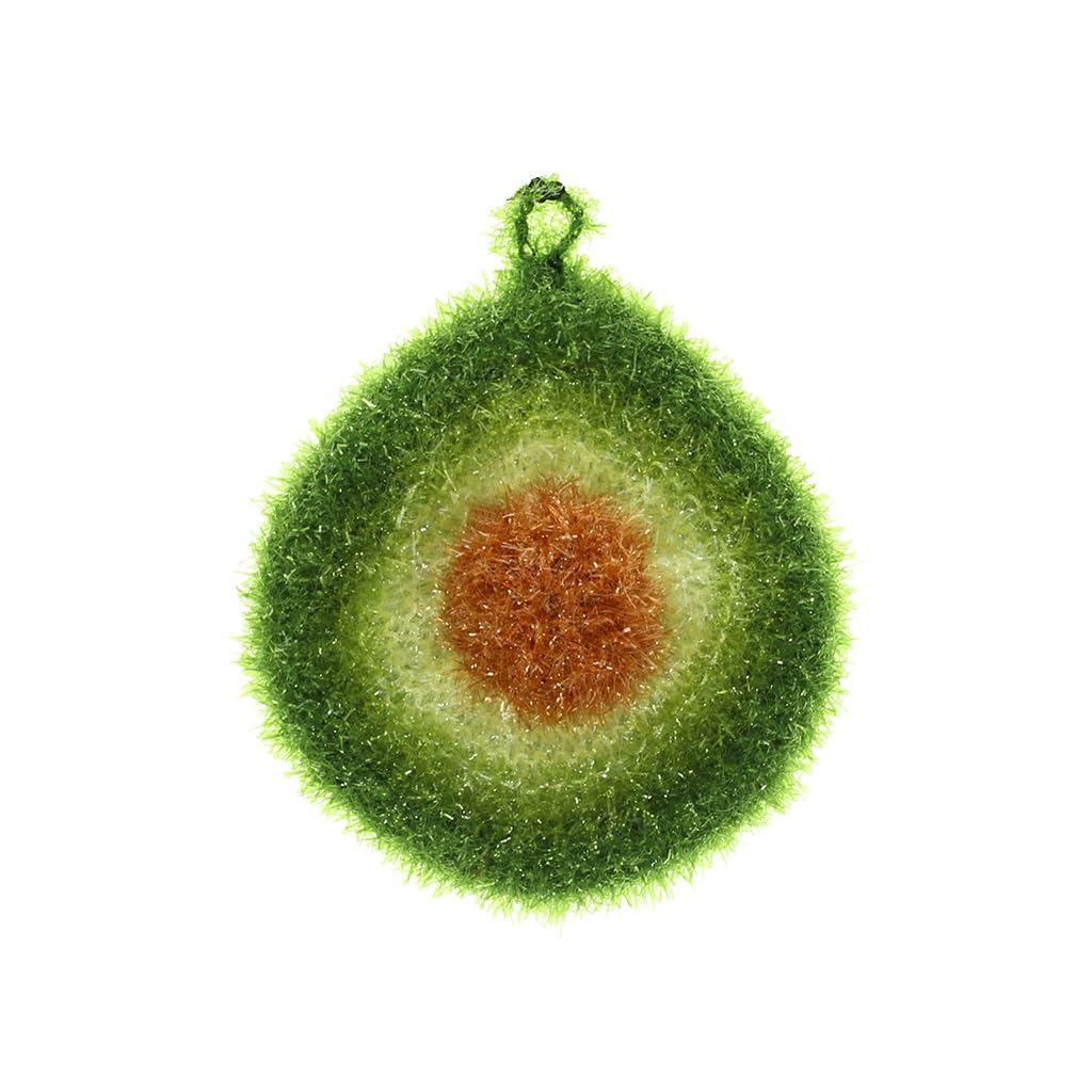 Rex London Avocado Non-Scratch Scrubber Dishcloth
