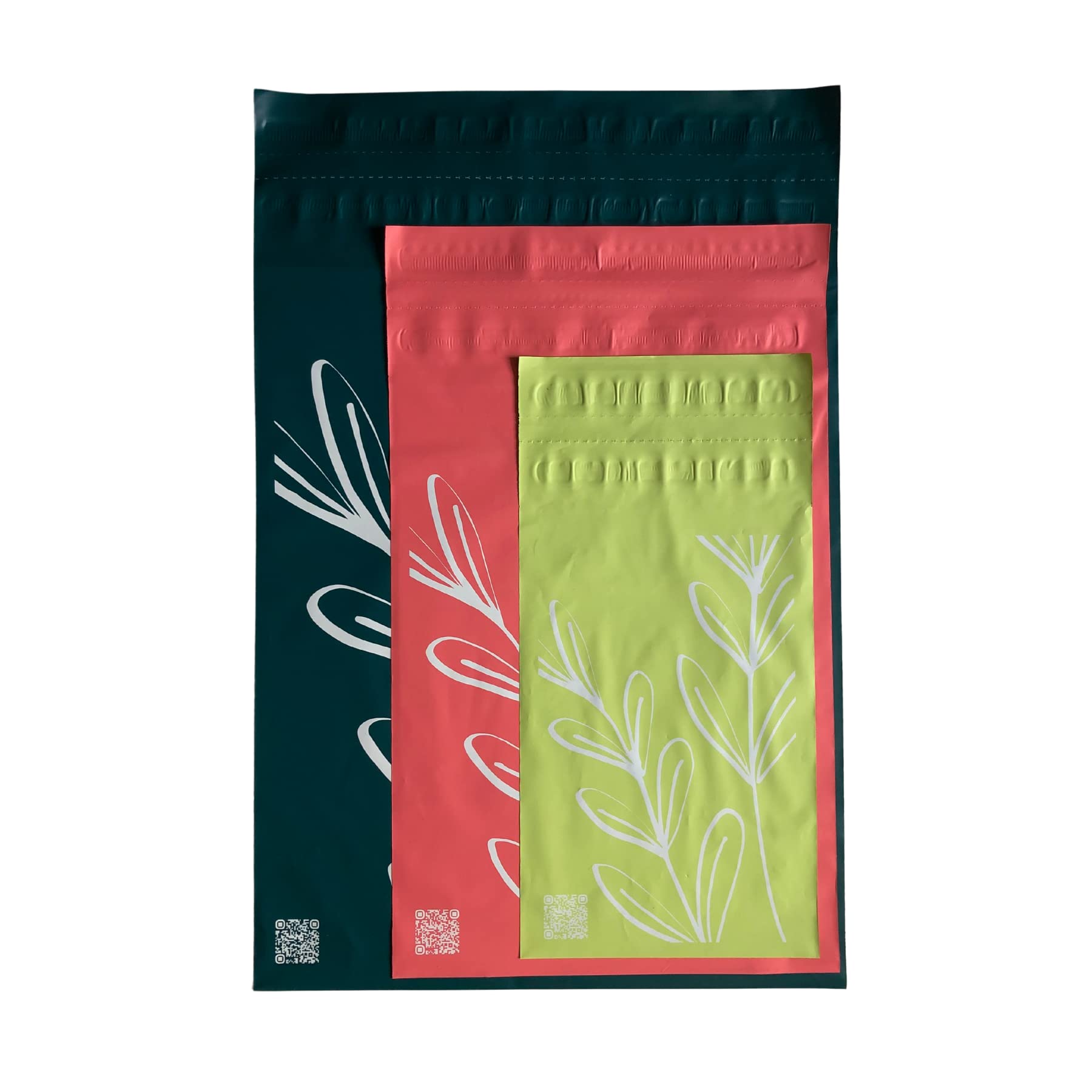 Mailed It Poly Mailers 9 x 12 confezione da 100 pezzi, opachi e carini sacchetti di spedizione per abbigliamento, plastica riciclata, ecologica, autoadesiva, impermeabile, per piccole imprese