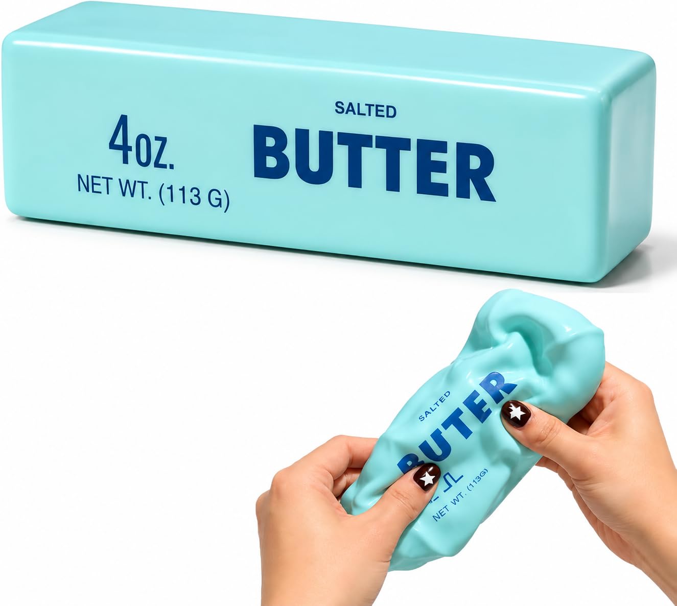 14CM Crunchy Butter Squishy Stress Relief Toy – Soft and Crunchy Toys