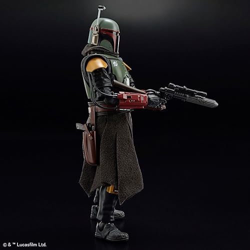 Miniatura 4 de Bandai Hobby - The Mandalorian - Boba Fett (The Mandalorian Ver.) Star Wars - Kit de modelo de personaje 1/12