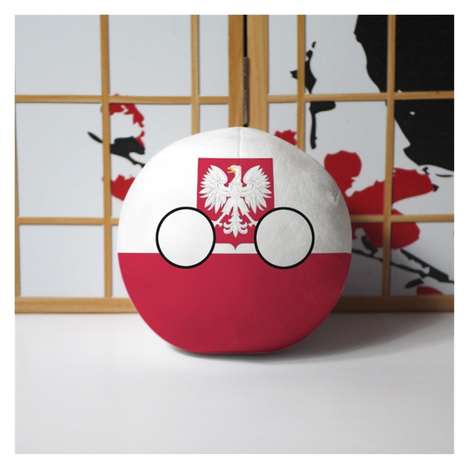 Amazon.com: GANGKJDS Polandball Countryballs Plush Doll Ukraine