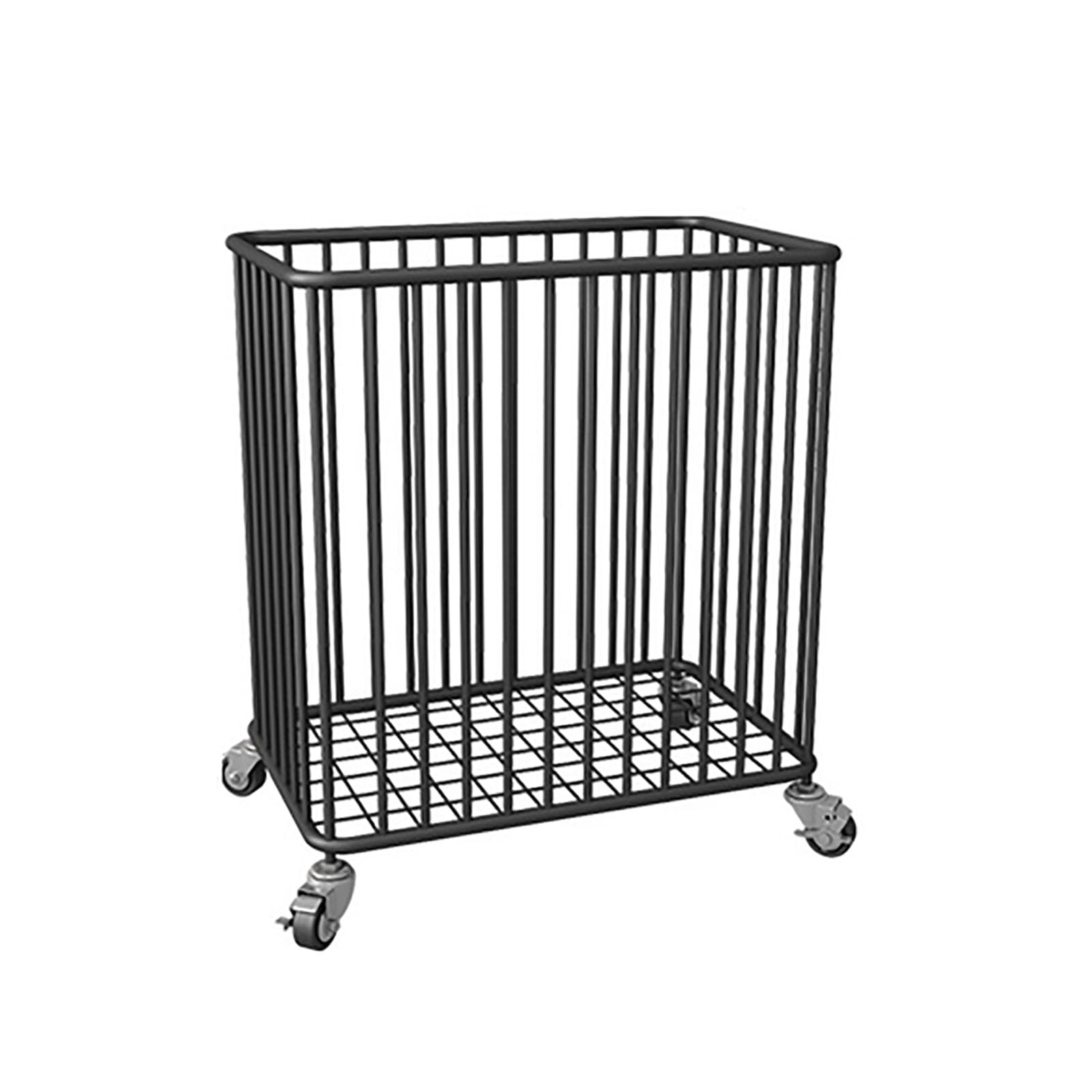 SFSLBFB Laundry Hamper Cart Sorter Clothes Basket for Dirty Clothes - Sturdy Metal Hamper Bin on Wheels, Large Organizer Rack for Bathroom - Convenient Laundry Storage Solution with Rolling Wheels