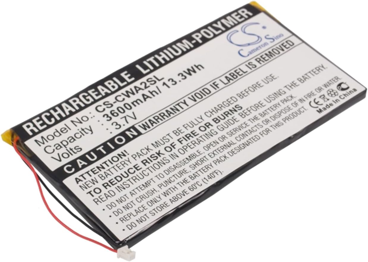 VI VINTRONS 3600mAh Battery for COWON PMP A2 20GB, PMP A2 30GB, PMP A3 60GB, PMP A3 80GB