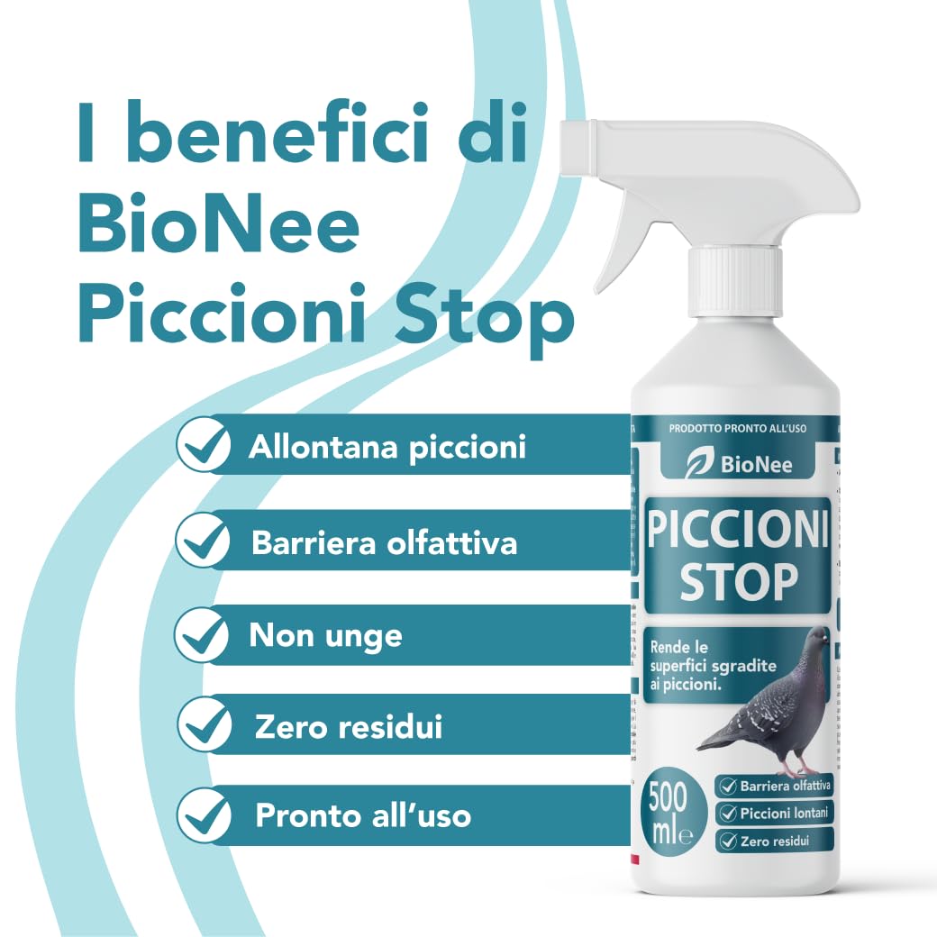 BioNee Pigeons Stop 500ml - Spray with Olfactory Barrier to ward