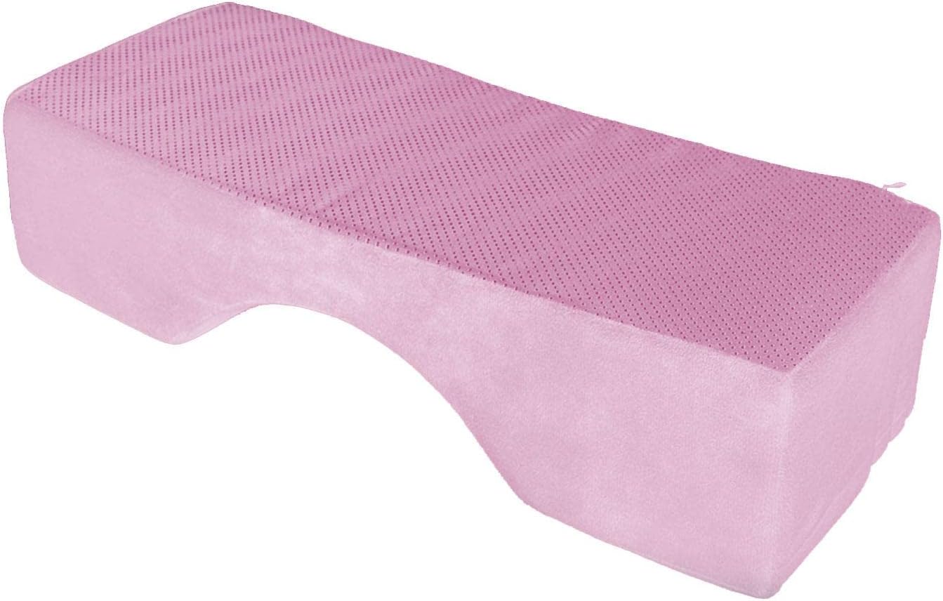 Wanmin Almohada de extensión de pestañas, Almohada para el Cuello en Forma de U, reposacabezas ergonómico de Espuma viscoelástica, cojín de Apoyo para salón de Belleza, Maquillaje, Viajes para Dormir