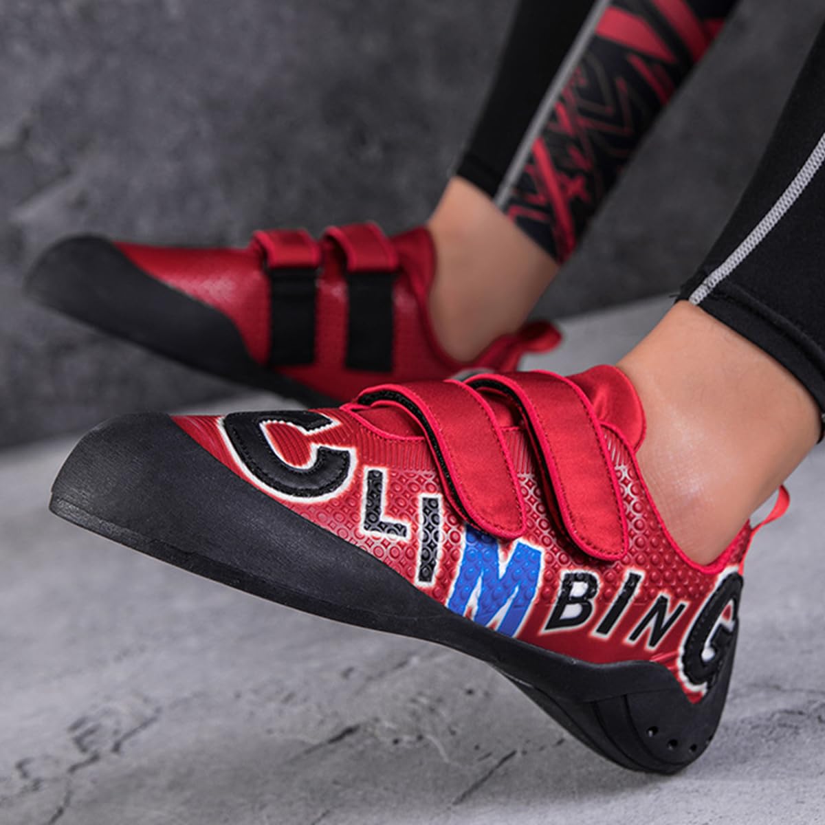 Scarpe da Arrampicata Entry-Level Uomo, Scarpe da Bouldering | Leggero, traspirante e comodo per la palestra e l'arrampicata sportiva