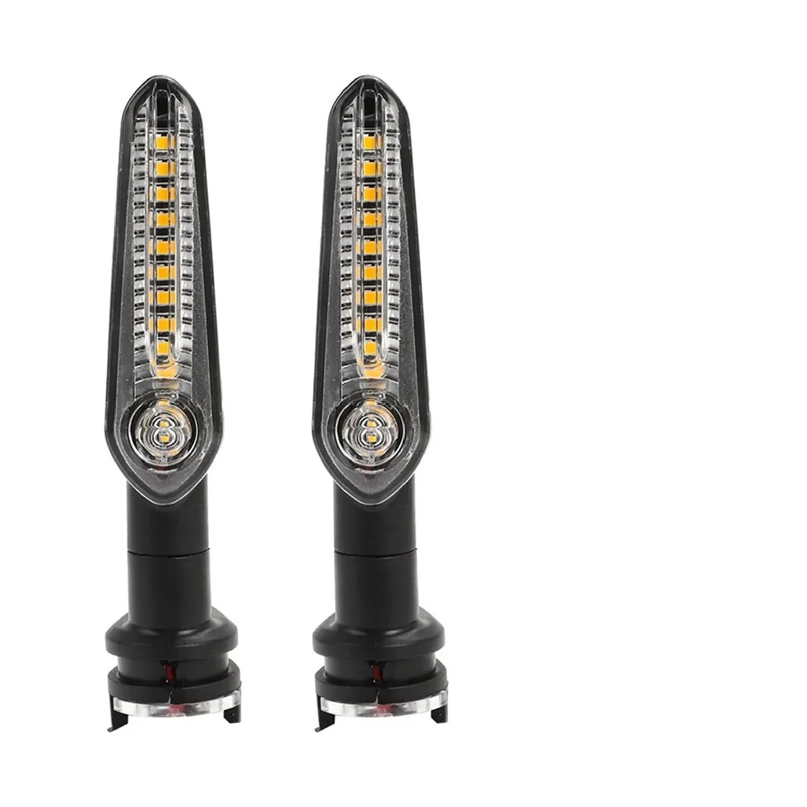 Indicatore direzione a LED moto scorre ambra Indicatoris Motos