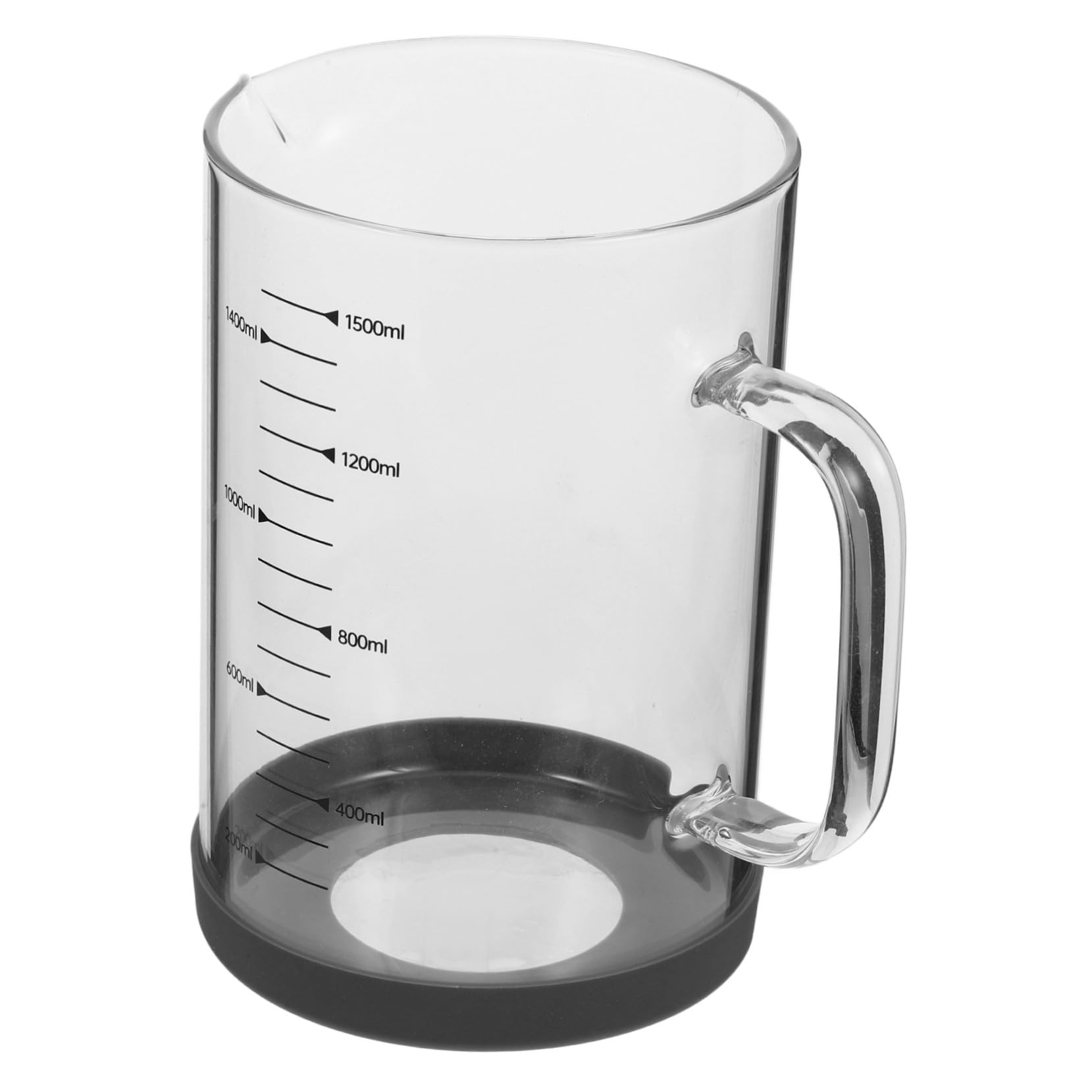 1500ml Misurino in Vetro con Manico per Liquidi