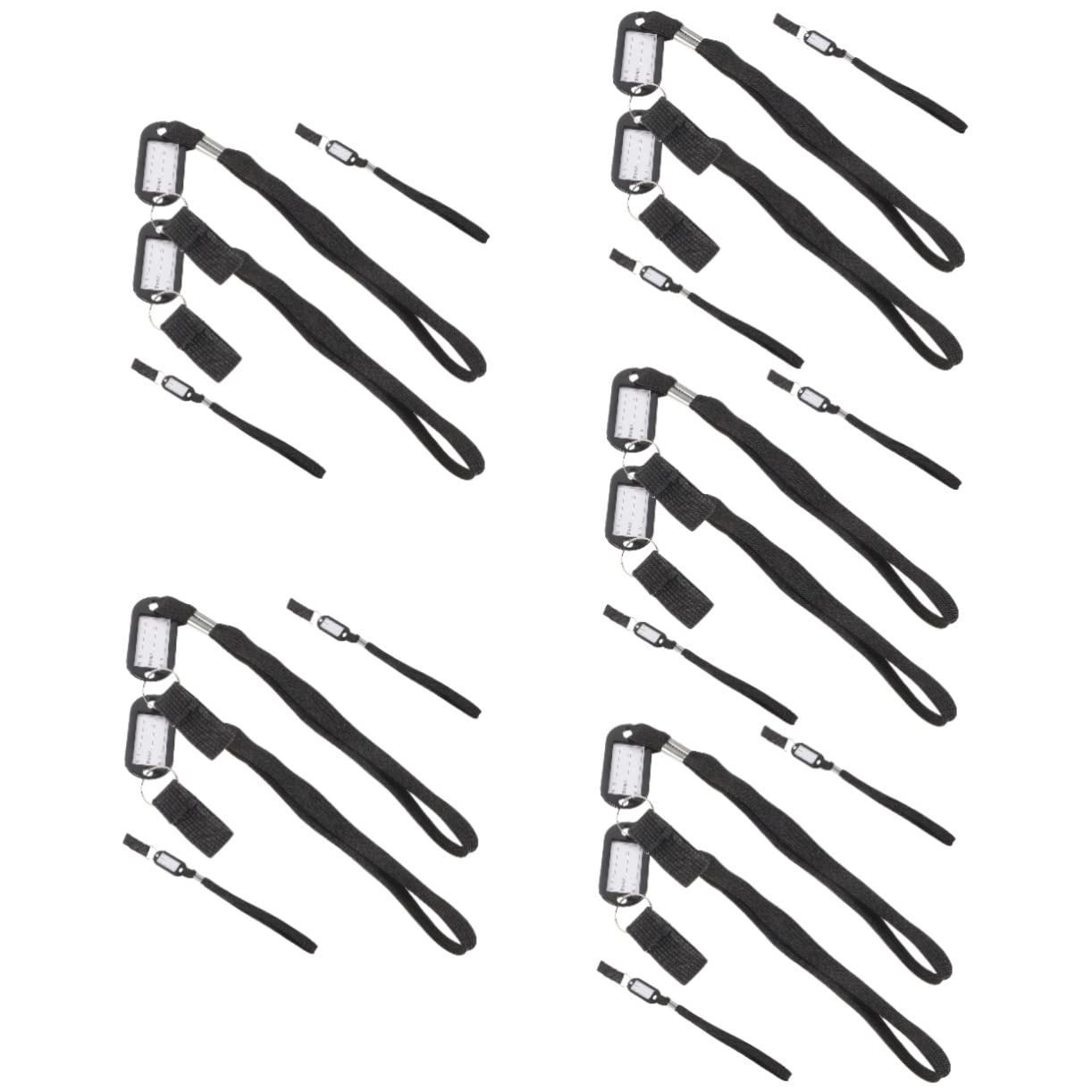 GLEAVI 20pcs Outdoor Walking Stick Lanyard Cane Rop Wrist Strap Cane Holder Detachable Lanyard