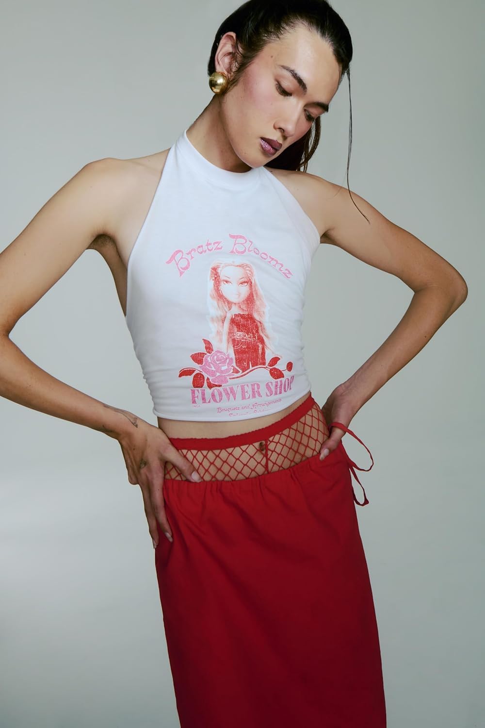 Bratz Stylin' Yasmin - Bambola Fashion con Maglietta Personalizzabile, Dotata di Accessori, Giocattoli Carini per Ragazze