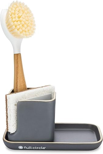 Full Circle - Bandeja de cerámica para fregadero