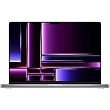 2023 Apple MacBook Pro with Apple M2 Pro Chip (14,2-inch, 16GB RAM, 512GB SSD Storage) (QWERTY English) Space Gray (Renewed Premium)