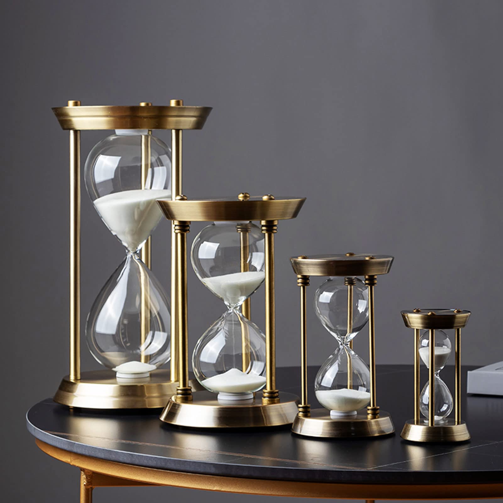 Sanduhr-Timer, großer Sanduhr-Timer, 30-Minuten-Sanduhr, Sanduhr, dekorative Sanduhr, Management-Assistent, Dekoration, Festival-Ornament for Küche, Restaurant, Wohnzimmer, Zuhause, Weihnachten (Colo