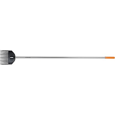 Amazon.com : Fiskars 8 Inch Shrub Rake : Small Rake : Patio, Lawn & Garden