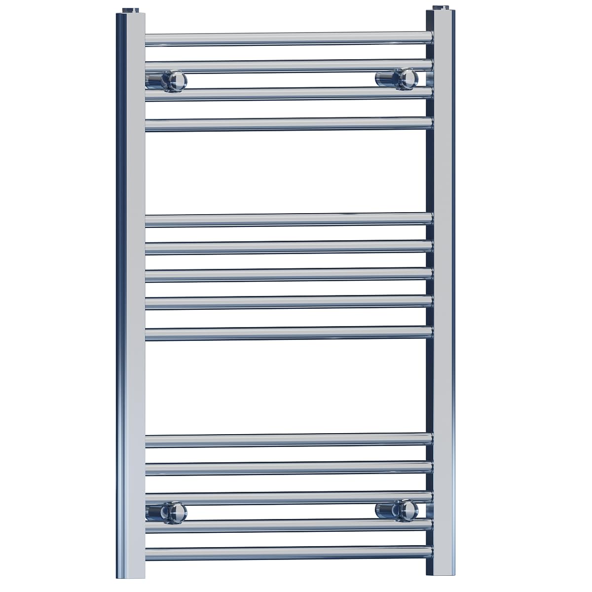 550mm Wide Flat Chrome Heated Towel Rail Radiator Designer Bathroom Radiator For Central Heating Designer
