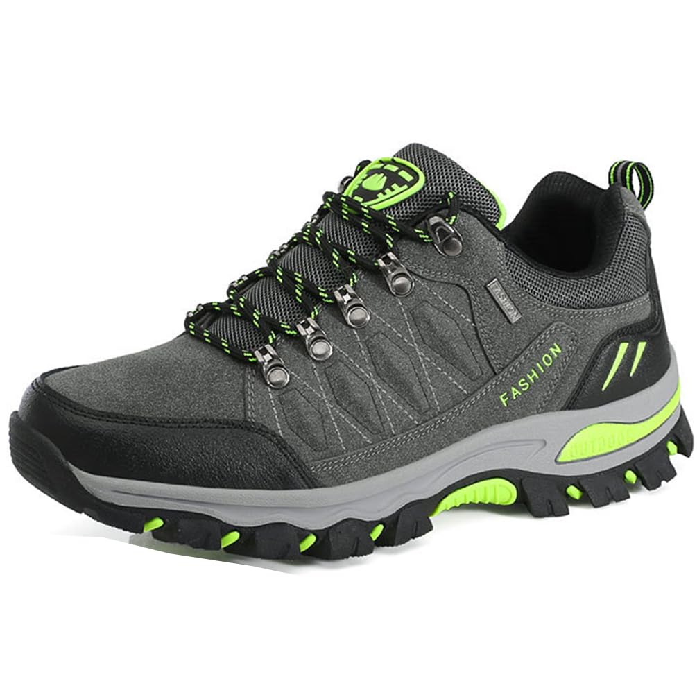 Chaussures de Randonnée Escalade pour Homme Femme Chaussures de Randonnée en Plein Air Imperméable Antidérapant Bottes de Trekking Promenades Voyages Sneakers (Wan-D22, 40EU)
