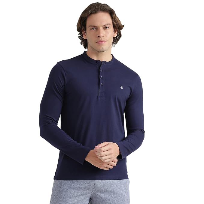 United Colors of Benetton Men's Cotton Slim Fit T-Shirt