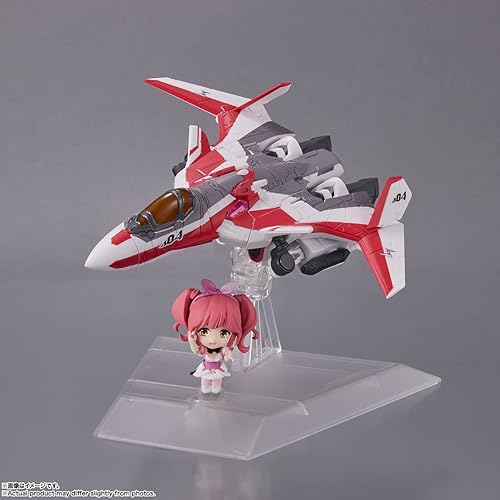 Miniatura 7 de Tamashii Nations - Macross Delta - VF-31C Siegfried (Mirage Farina Genus) con Makina Nakajima, Aprox. 3,9 pulgadas (3.937 in), PVC y ABS Figura de