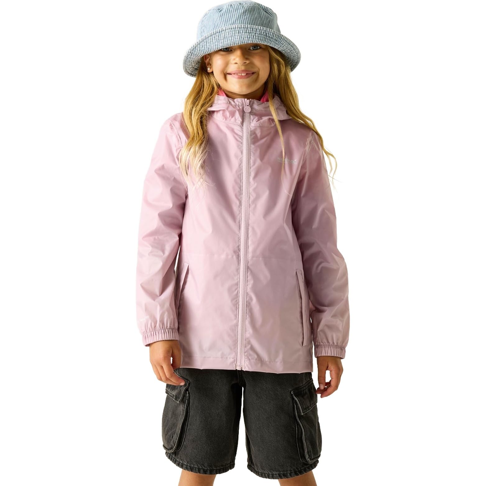 Regatta  Kids Powderlilac Kids Pack It Iii Waterproof Jacket in Size 13 - 14 Years, Sports Direct